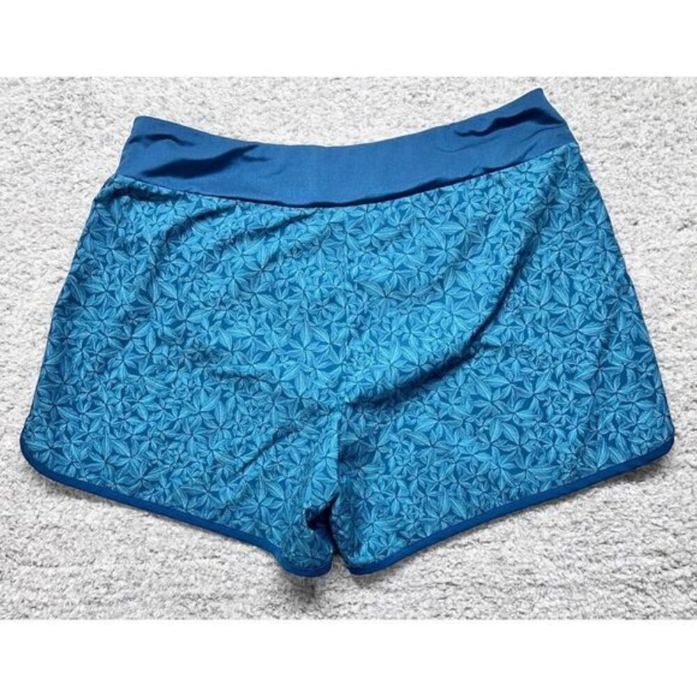 Hang Ten Blue Patterned Swim Shorts - Picture 4 of 5